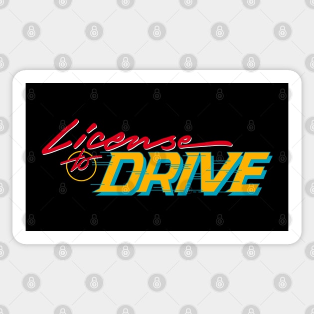 License to Drive Sticker by triggerleo